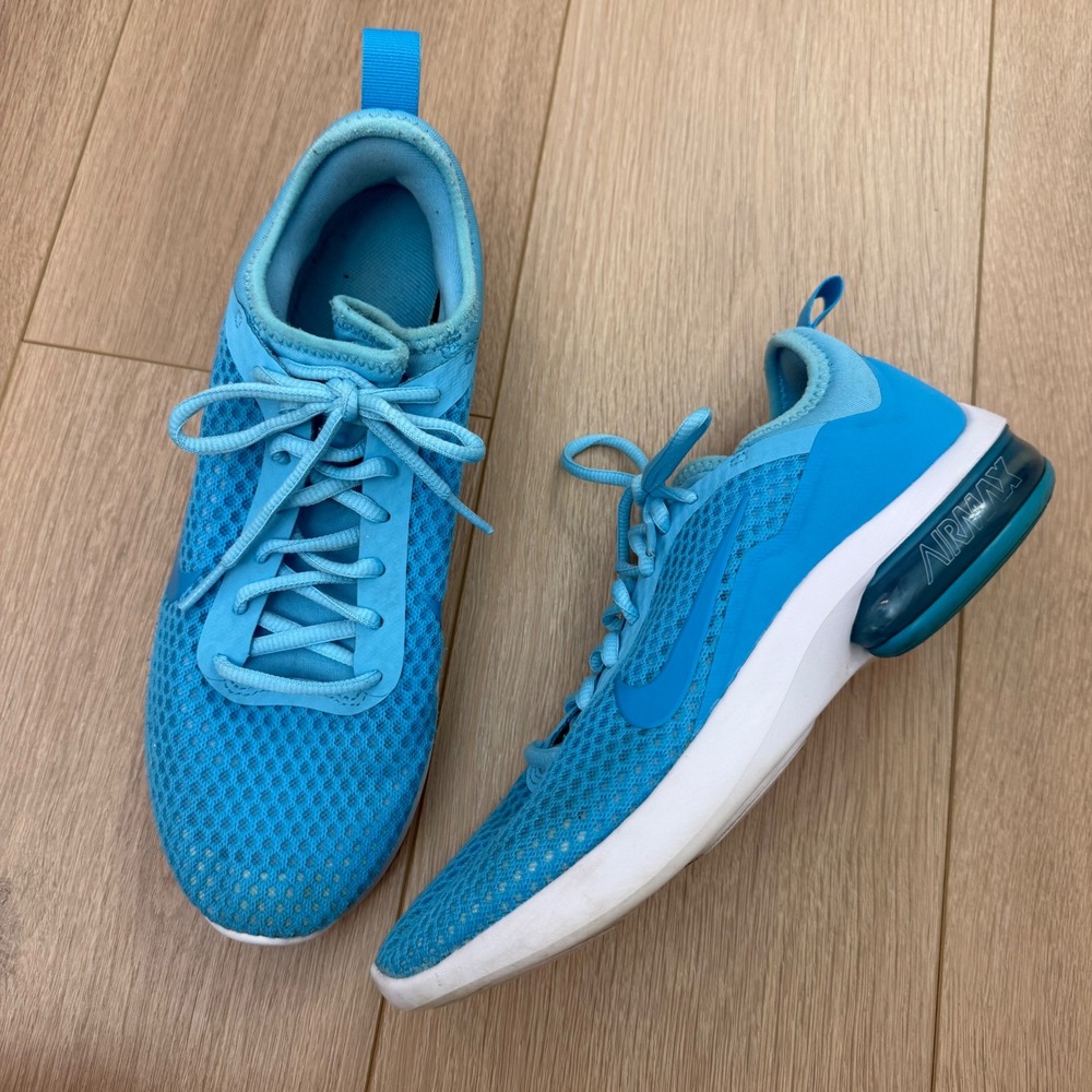 CC Nike Air‎ Max Cantare Blue Mesh Running Shoes Sneakers 908992-400 Womens 9.5